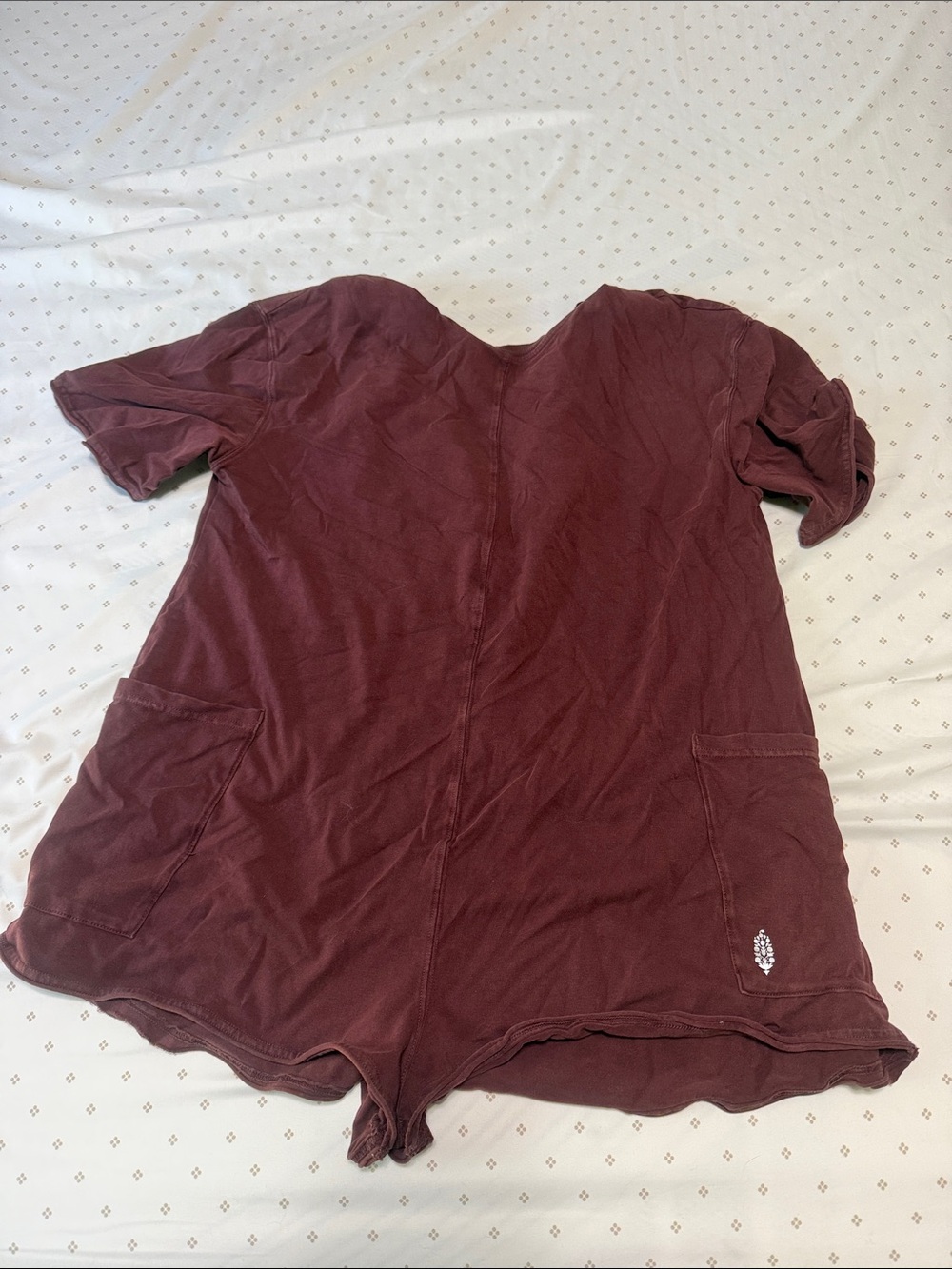 Free People Hot Shot reversible romper